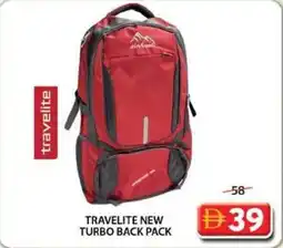 Grand Mall Sharjah Travelite new turbo back pack offer