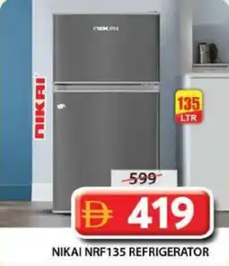 Grand Mall Sharjah Nikai nrf135 refrigerator offer