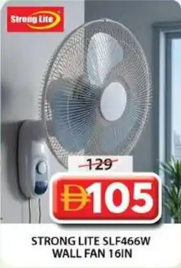 Grand Mall Sharjah Strong lite slf466w wall fan 16in offer