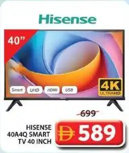 Grand Mall Sharjah Hisense 40a4q smart tv 40 inch offer