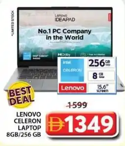 Grand Mall Sharjah Lenovo celeron laptop 8gb/256 gb offer