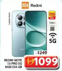 Grand Mall Sharjah Redmi note 15 pro 5g 8gb/256 gb offer