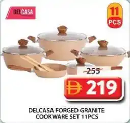 Grand Mall Sharjah Delcasa forged granite cookware set 11pcs offer