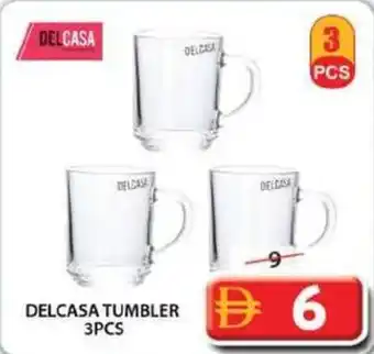 Delcasa tumbler 3pcs