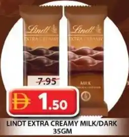 Grand Mall Sharjah Lindt extra creamy milk dark offer