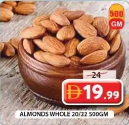Grand Mall Sharjah Almonds whole 20/22 offer