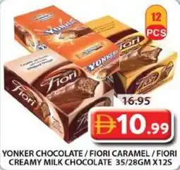 Grand Mall Sharjah Yonker chocolate/fiori caramel/fiori creamy milk chocolate offer
