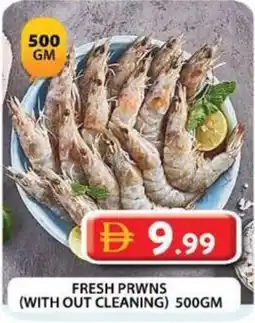 Grand Hyper Market Fresh prwns with out cleaning offer