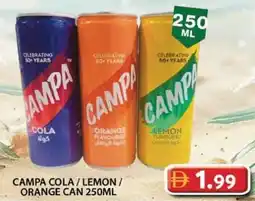 Grand Hyper Market Campa cola/lemon/ orange can offer