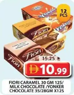 Grand Hyper Market Fiori caramel / milk chocolate/yonker chocolate offer
