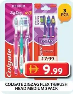Grand Hyper Market Colgate zigzag flex t/brush head medium 3pack offer