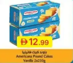 Emirates Co-op Americana pound cakes vanilla offer
