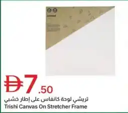 Emirates Co-op Trishi canvas on stretcher frame offer
