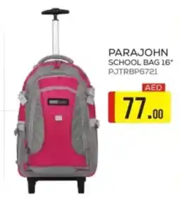 Emirates Co-op Parajohn school bag 16" pjtrbp6721 offer