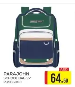 Emirates Co-op Parajohn school bag 15" offer