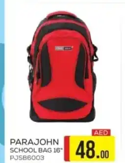 Emirates Co-op Parajohn school bag 16" offer