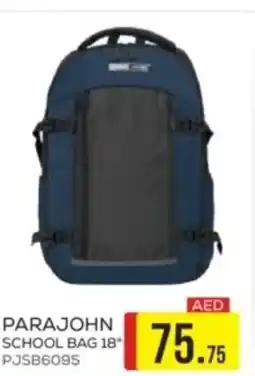 Emirates Co-op Parajohn school bag 18 " offer