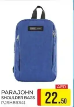Emirates Co-op Parajohn shoulder bags offer