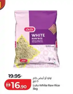 Lulu Hypermarket Lulu White Raw Rice offer