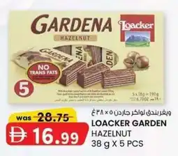 KM Trading Loacker garden hazelnut offer