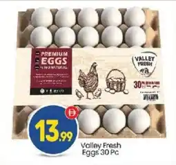 Bigmart Valley Fresh Eggs 30 Pc offer