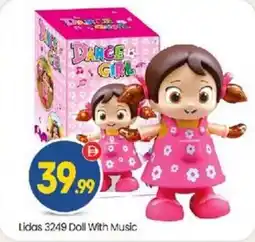 Bigmart Lidas 3249 Doll With Music offer