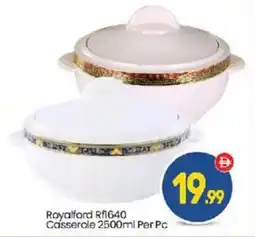 Bigmart Royalford Rf1640 Casserole offer
