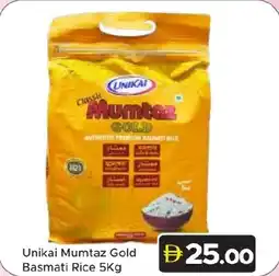 Amber Unikai Mumtaz Gold Basmati Rice offer