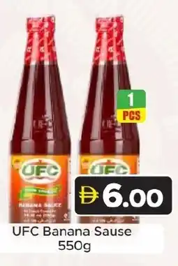 Amber UFC Banana Sause offer