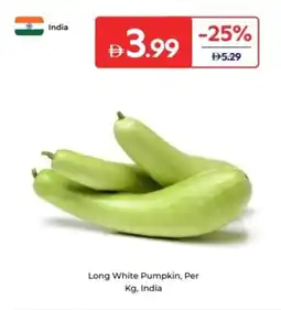 Carrefour Long White Pumpkin offer