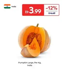 Carrefour Pumpkin Large offer