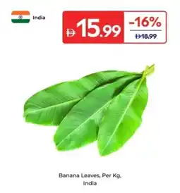 Carrefour Banana Leaves offer