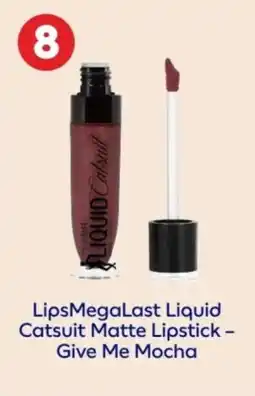 Carrefour LipsMegaLast Liquid Catsuit Matte Lipstick Give Me Mocha offer
