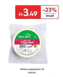 Carrefour Nellara pappadam 35 pieces offer
