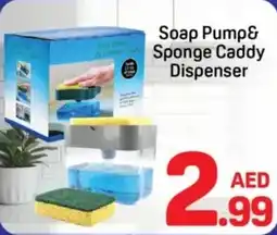 Day To Day Soap Pump& Sponge Caddy Dispenser offer