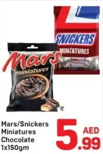 Day To Day Mars/Snickers Miniatures Chocolate offer