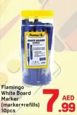 Day To Day Flamingo White Board Marker marker+refills 10pcs offer