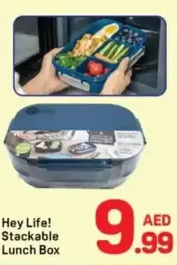 Day To Day Hey Life Stackable Lunch Box offer