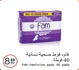 Wear Mart FAM Feminine pads 40 pads offer