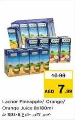 Nesto Lacnor Pineapple/ Orange/ Orange Juice offer