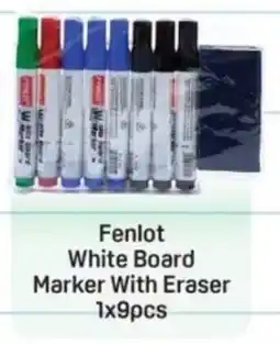 Day To Day Fenlot White Board Marker With Eraser 1x9pcs offer