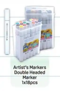 Day To Day Artist's Markers Double Headed Marker 1x18pcs offer