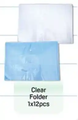 Day To Day Clear Folder 1x12pcs offer