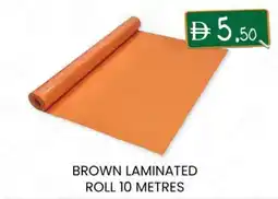 KM Trading Brown laminated roll offer
