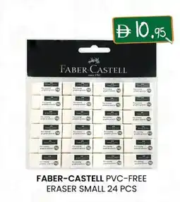 KM Trading Faber-castell pvc-free eraser small 24 pcs offer