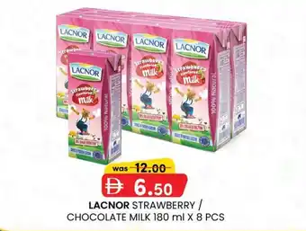 Lacnor strawberry / chocolate milk