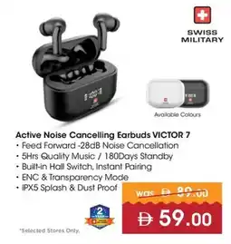 Nesto Active Noise Cancelling Earbuds VICTOR 7 offer