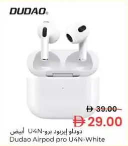 Nesto Dudao Airpod pro U4N-White offer