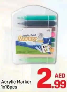 Day To Day Acrylic Marker 1x18pcs offer