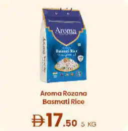 West Zone Supermarket Aroma Rozana Basmati Rice offer
